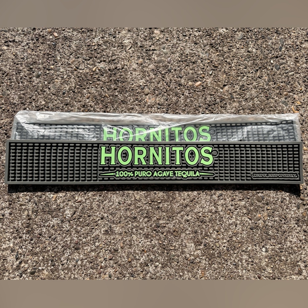 Set of 2 Hornitos bar spill mats. Never used, brand new!